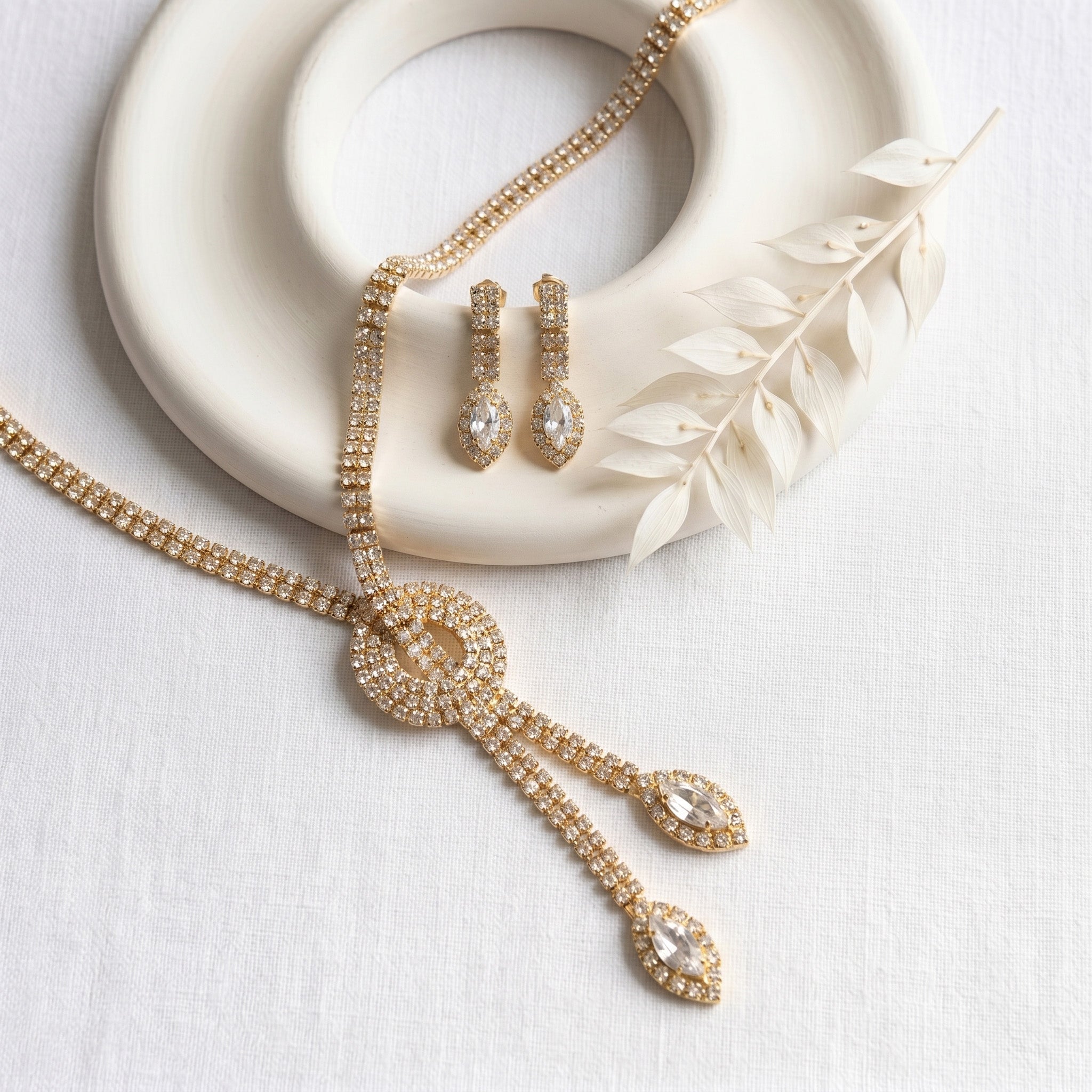 Aurora Majestic Knot Sett Aurora Jewellery Norge