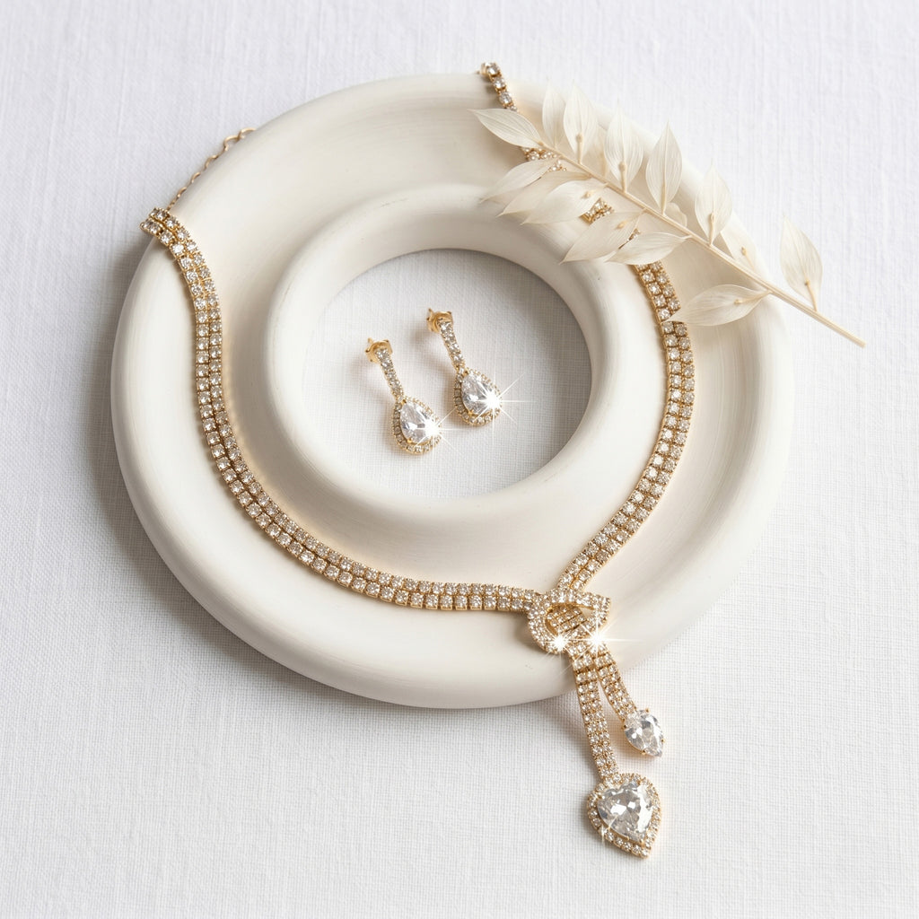 Aurora Royal Drop Sett Aurora Jewellery Norge