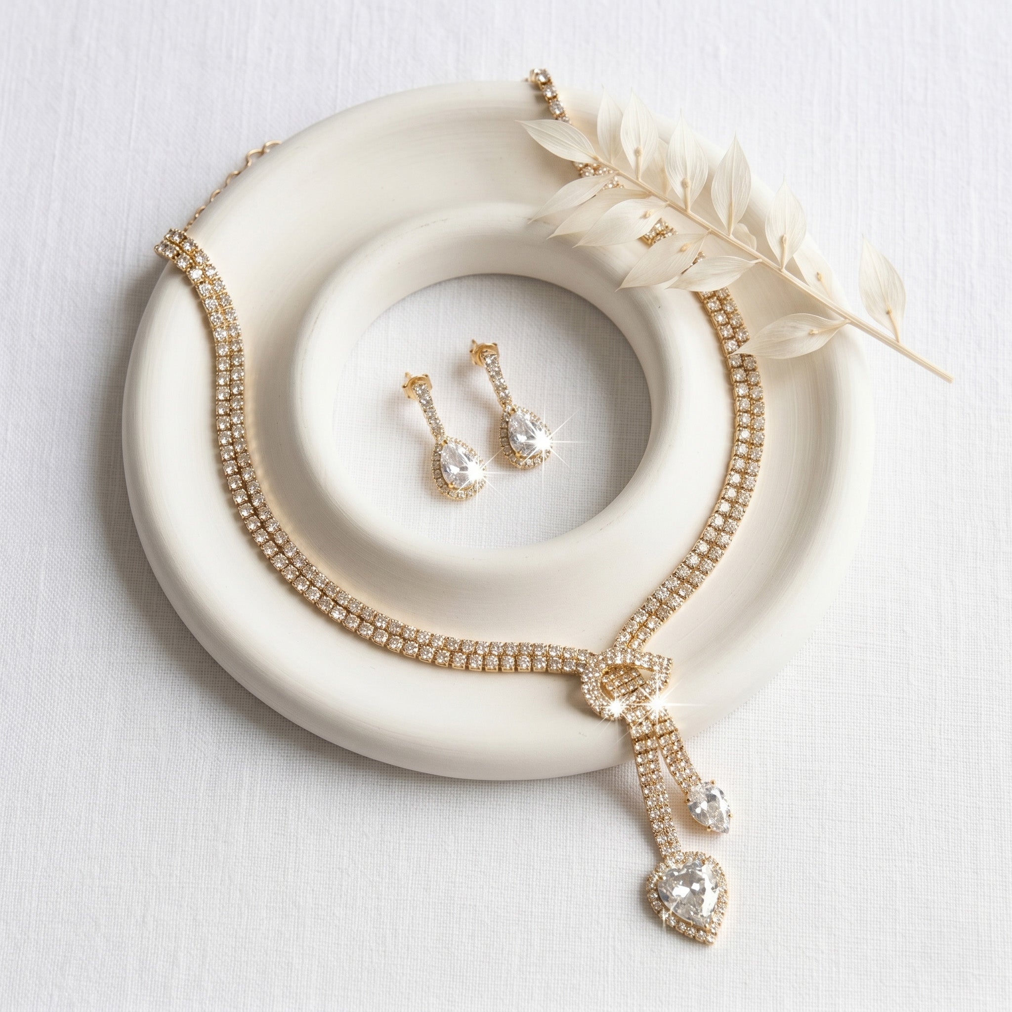 Aurora Royal Drop Sett Aurora Jewellery Norge
